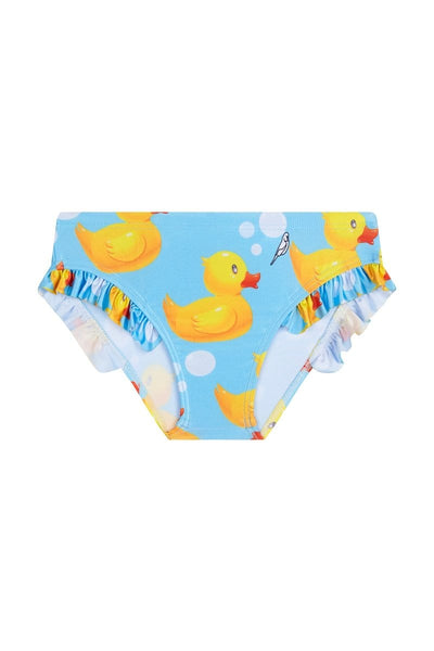 Girls Frill Bottoms in Rubber Ducks