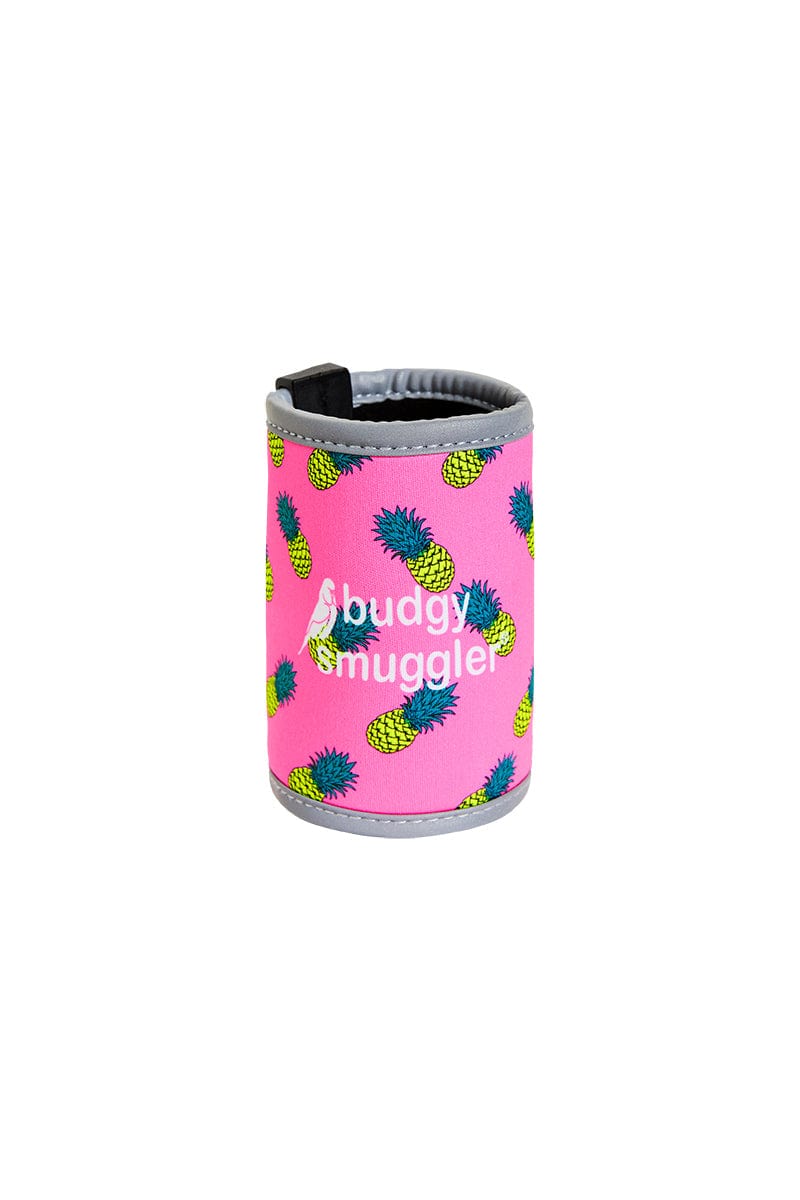 Stubby Holder with Clip in Pineapple