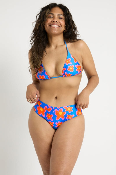 Haut Triangle Tallows en Fleurs d'Emma